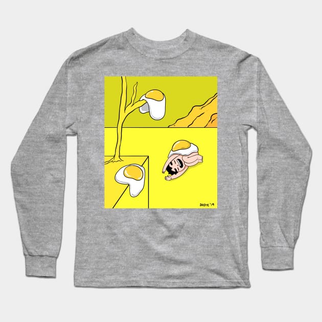 Fried Egg 2 Long Sleeve T-Shirt by Talonardietalon